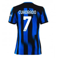 Inter Milan Juan Cuadrado #7 Hemmatröja Kvinnor 2023-24 Korta ärmar